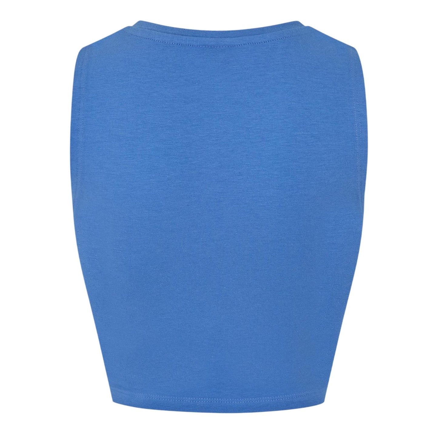 Dutch Blue - Back - Noisy May Womens-Ladies Knotted Sleeveless Crop Top