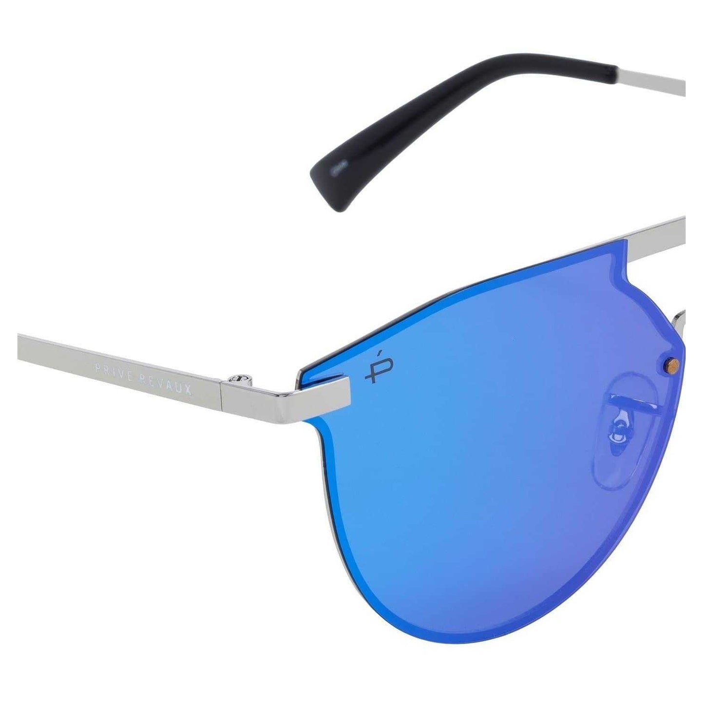 Blue - Side - Prive Revaux Unisex Adult The Parisian Cat Eye Sunglasses
