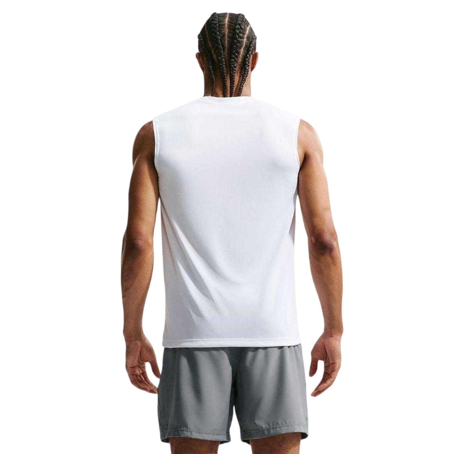 White - Back - Nike Mens Legend Training Tank Top