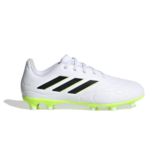 White-Black - Front - Adidas Mens Copa Pure. 3 Firm Ground Football Boots