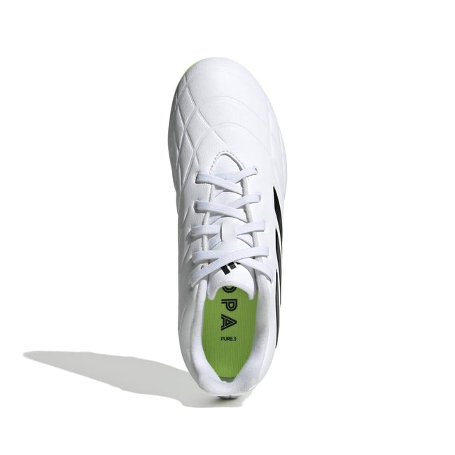 White-Black - Back - Adidas Mens Copa Pure. 3 Firm Ground Football Boots