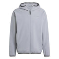 Grey - Front - Adidas Mens Terrex Multi Cold.Rdy Soft Shell Jacket