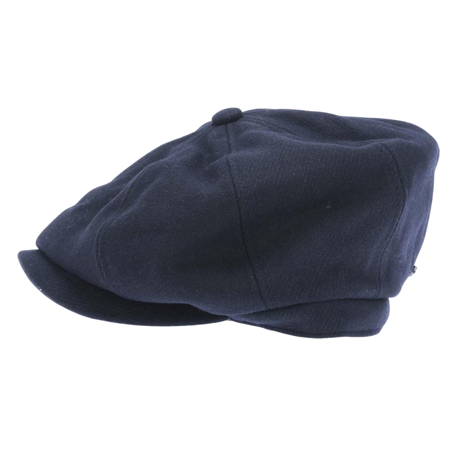 Navy - Pack Shot - Ted Baker Mens Elijaah Wool Baker Boy Cap
