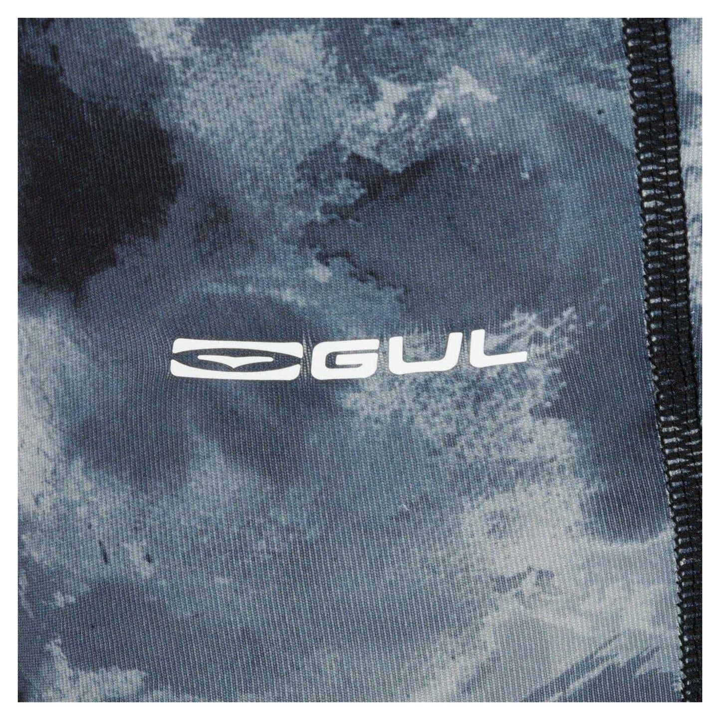 Black - Side - Gul Mens Tie Dye Snug Fit Leggings