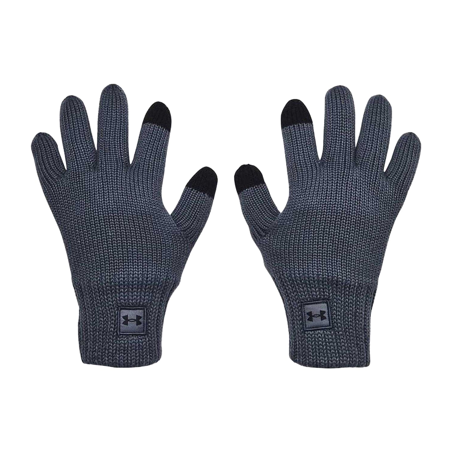 Grey - Side - Under Armour Unisex Adult Full Finger Gloves