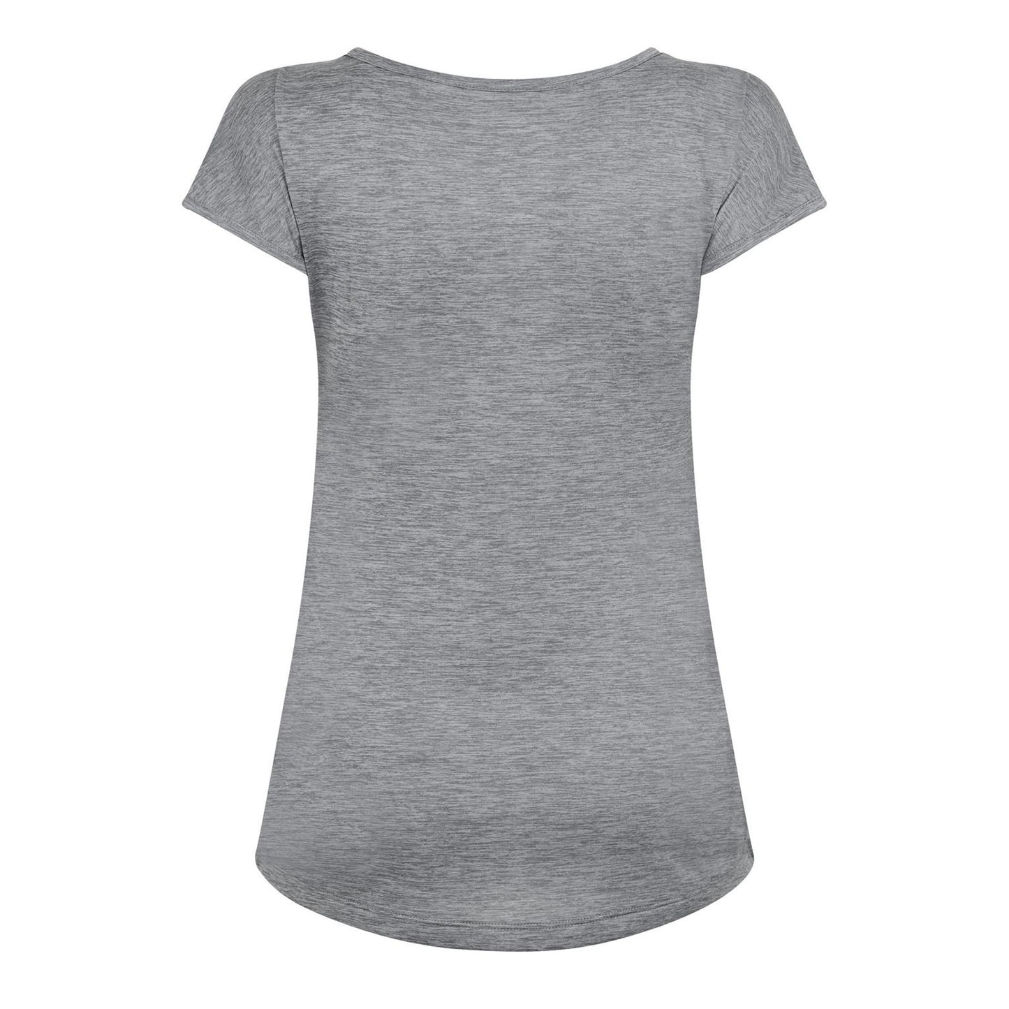 Grey Melange Marl - Back - Salewa Womens-Ladies Puez Crew Neck Regular T-Shirt