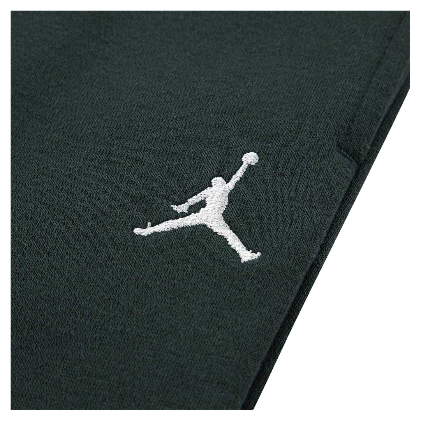 Midnight Green - Lifestyle - Nike Childrens-Kids Air Jordan Brooklyn Fleece Open Hem Joggers
