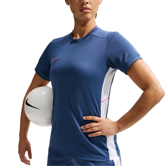Mystic Blue - Front - Nike Womens-Ladies Swoosh Football Shirt