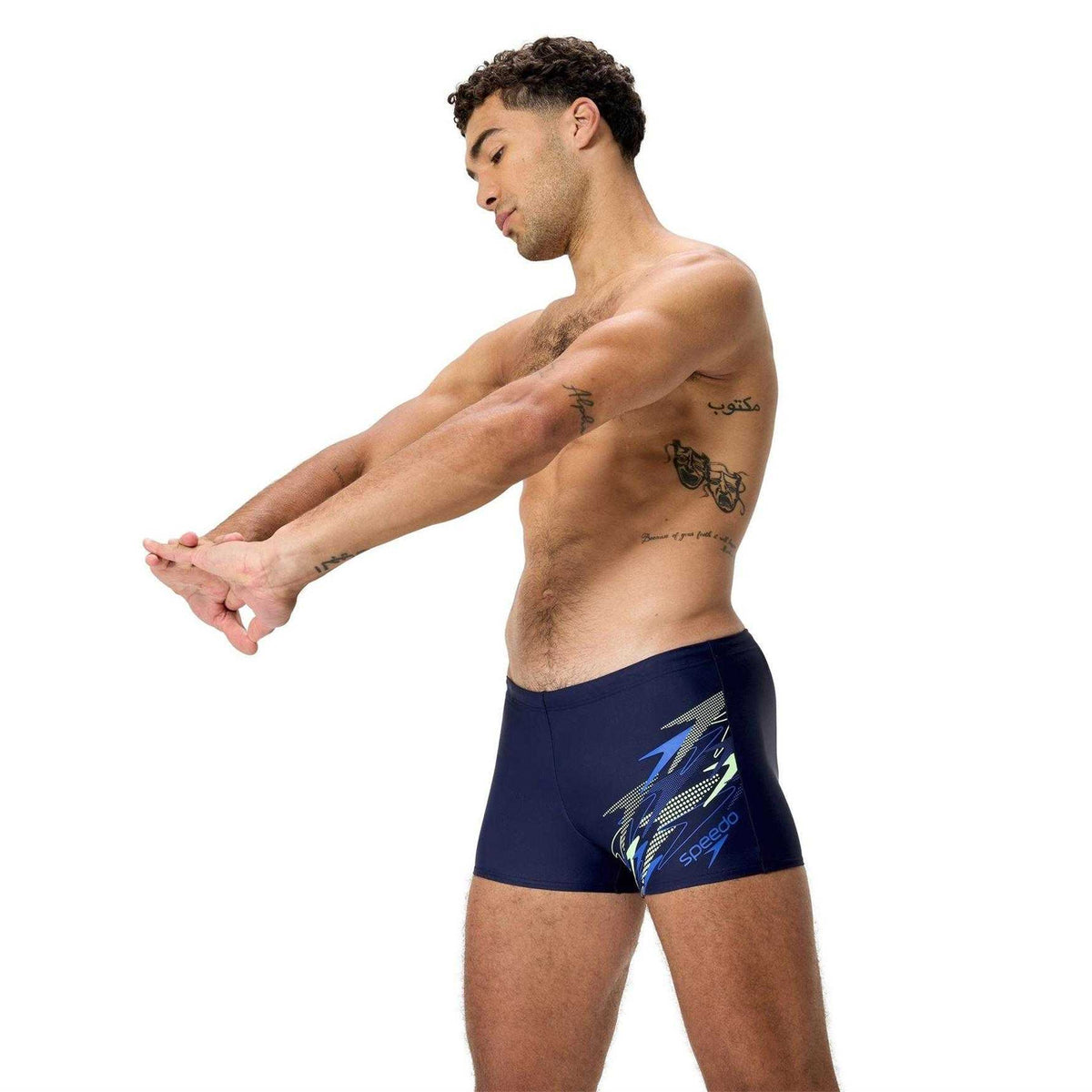 Peacoat-Deep Blue - Lifestyle - Speedo Mens Medley Swimming Trunks