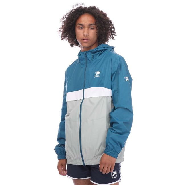 Blue - Front - Patrick Mens Cagoule Windbreaker