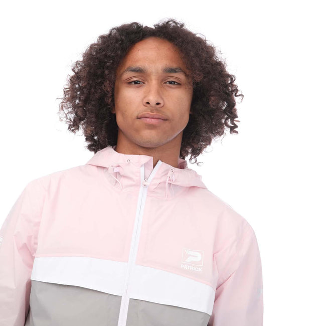 Pink - Side - Patrick Mens Cagoule Windbreaker