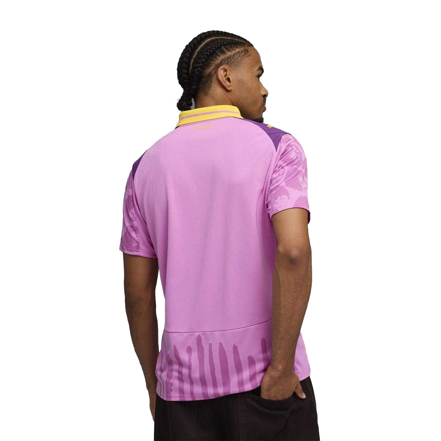 Mauve-Yellow - Lifestyle - Borussia Dortmund Unisex Adult 25-26 Third Jersey