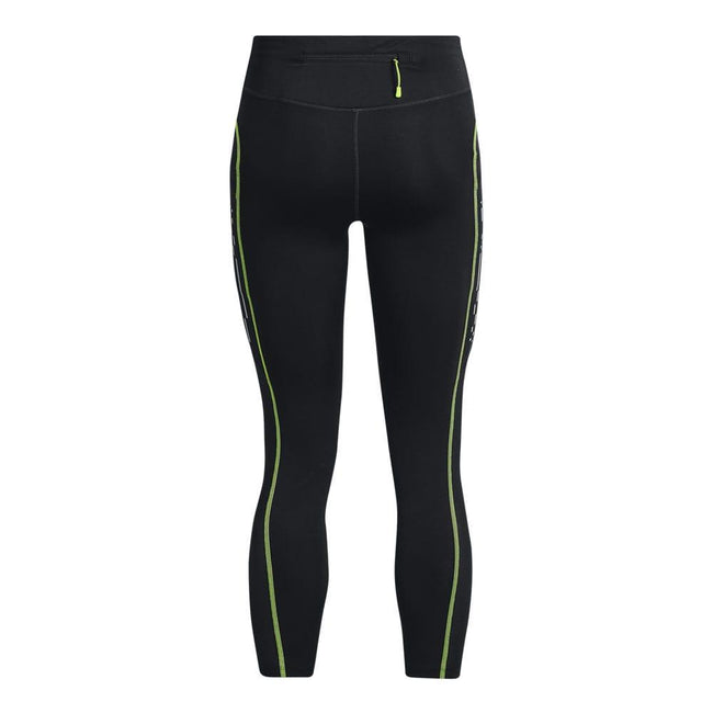Black - Back - Under Armour Womens-Ladies Run Anywhere Leggings