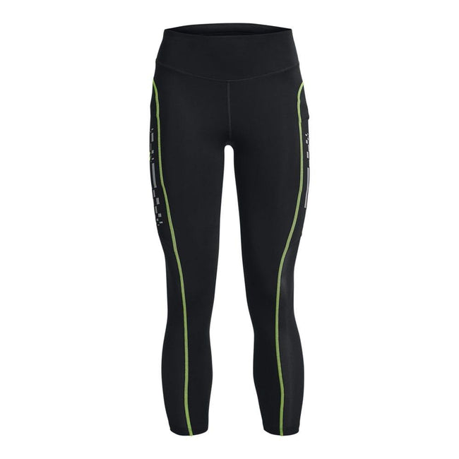 Black - Front - Under Armour Womens-Ladies Run Anywhere Leggings