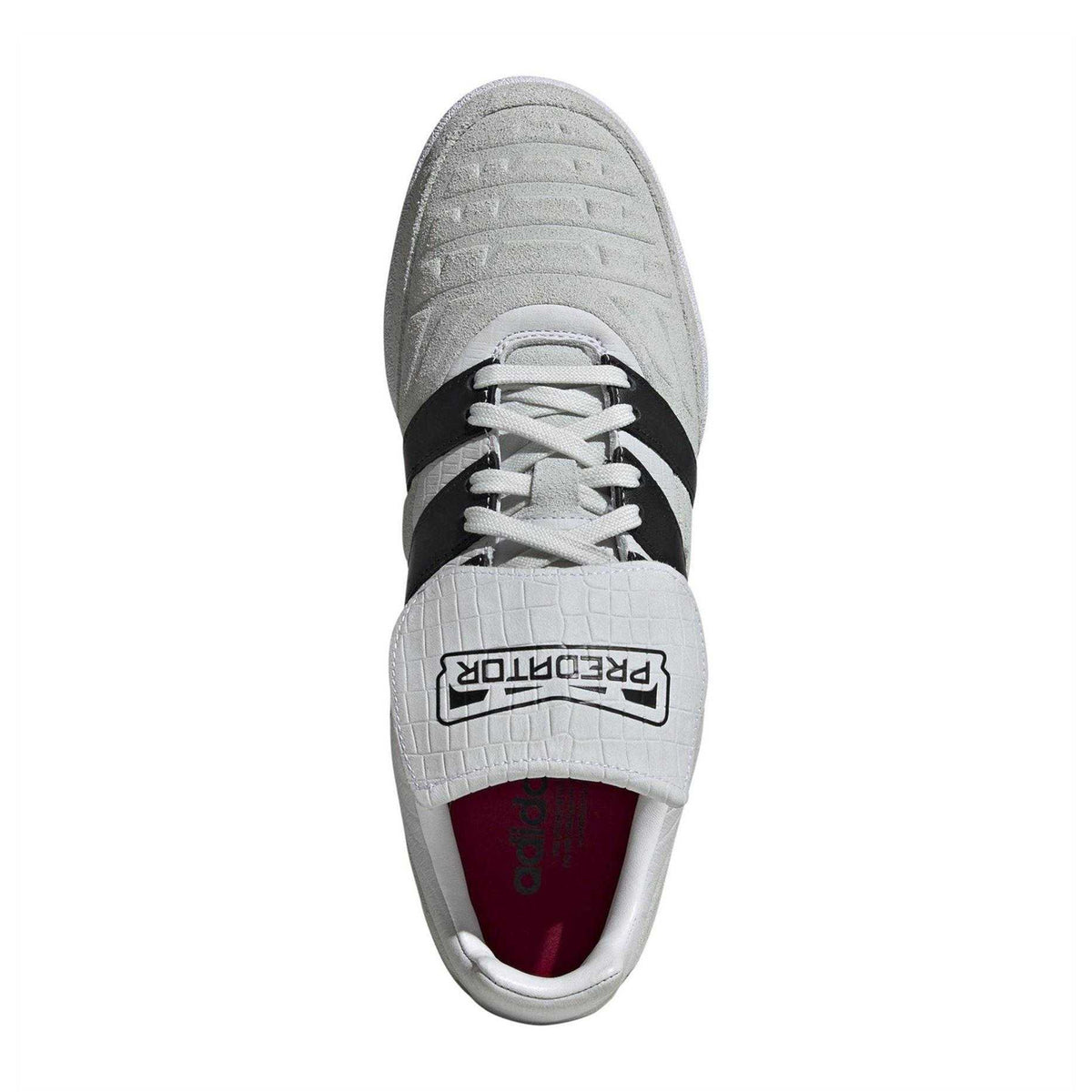 White - Lifestyle - Adidas Mens Predator 94 Calf Leather Flat Artificial Ground Football Boots