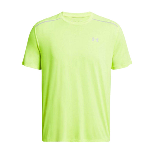 Yellow - Front - Under Armour Mens Tech Reflective T-Shirt
