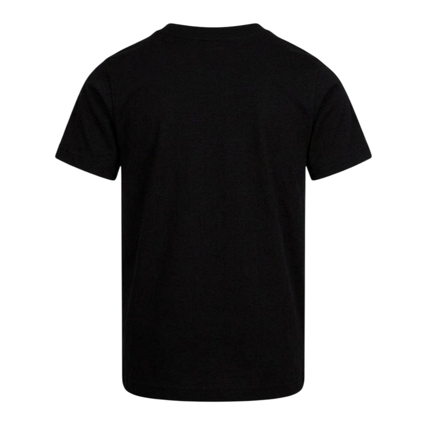 Black - Back - Nike Childrens-Kids Just Do It Swoosh Crew Neck T-Shirt