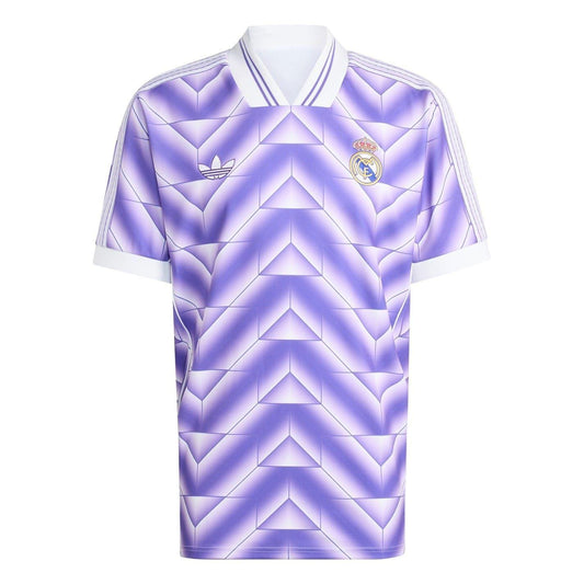 Purple-White - Front - Adidas Mens 25-26 Real Madrid CF Jersey