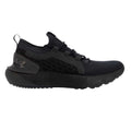 Black - Side - Under Armour Mens Hovr Phantom 3 SE Running Shoes