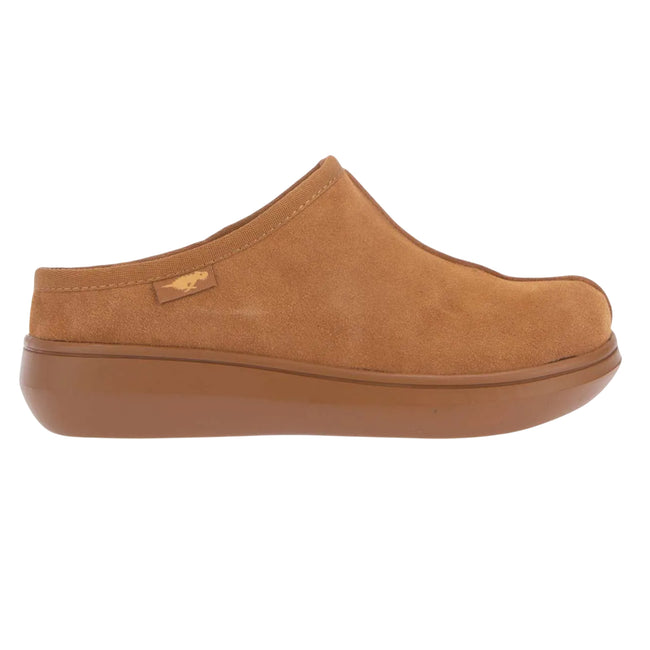 Camel - Side - Rocket Dog Womens-Ladies Sugar Glider Suede Mule Slippers