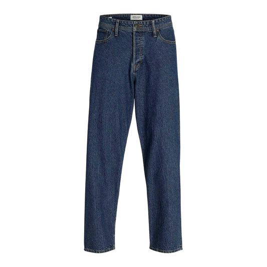 Blue Denim - Front - Jack And Jones Mens Baggy Jeans