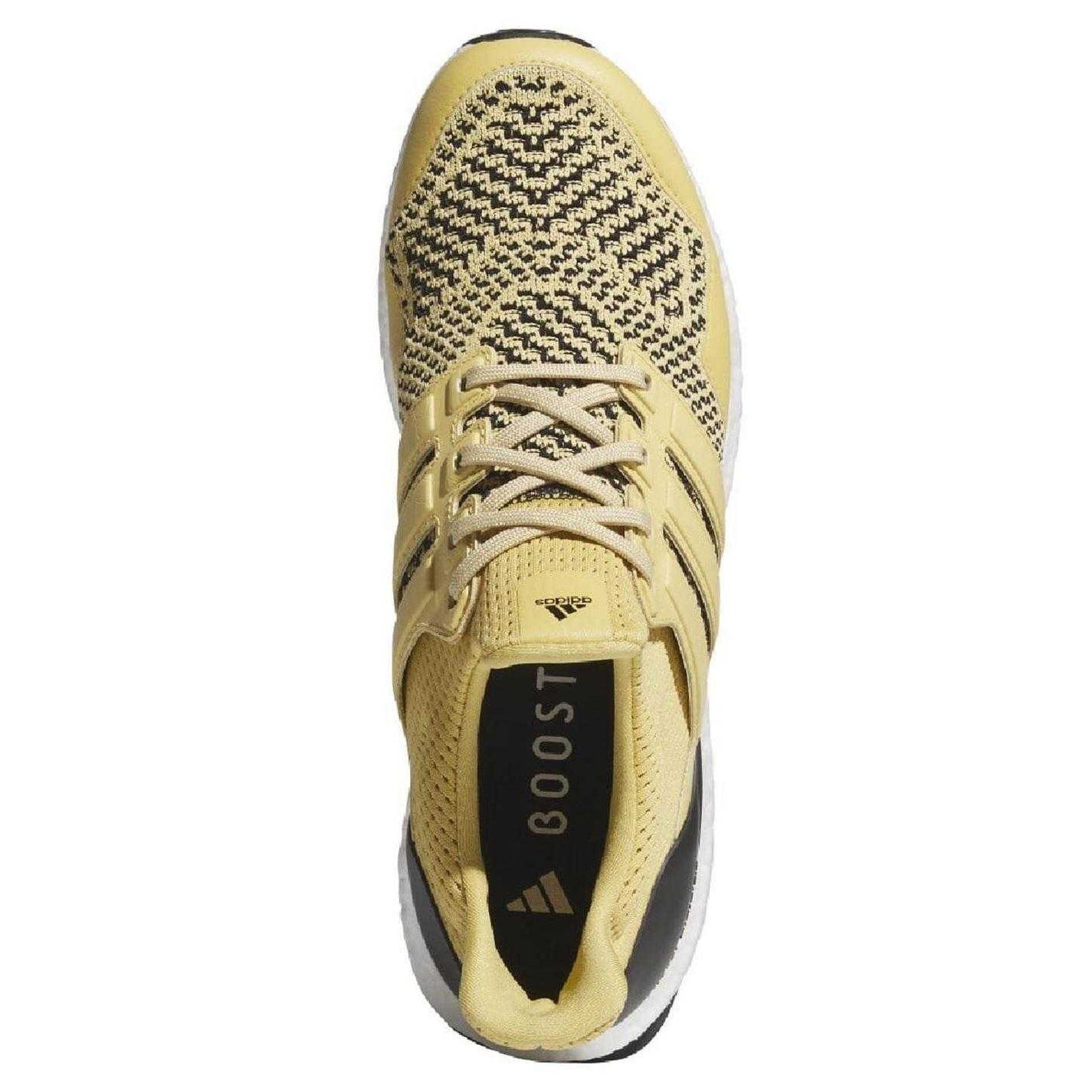 Beige - Lifestyle - Adidas Mens Ultraboost Leather Water Resistant Golf Shoes