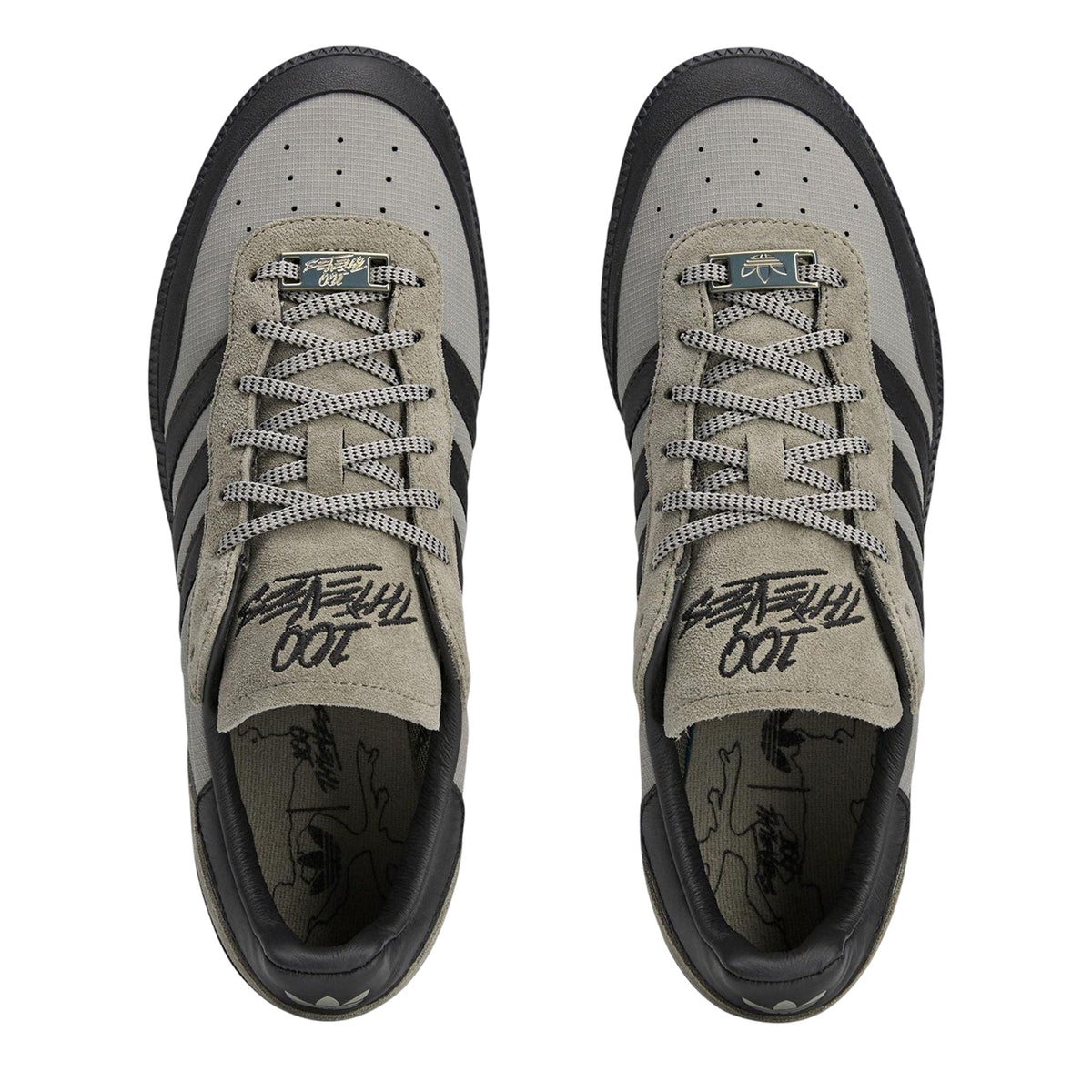 Pebble - Lifestyle - Adidas Unisex Adult 100T Palos Hills Suede Skate Shoes