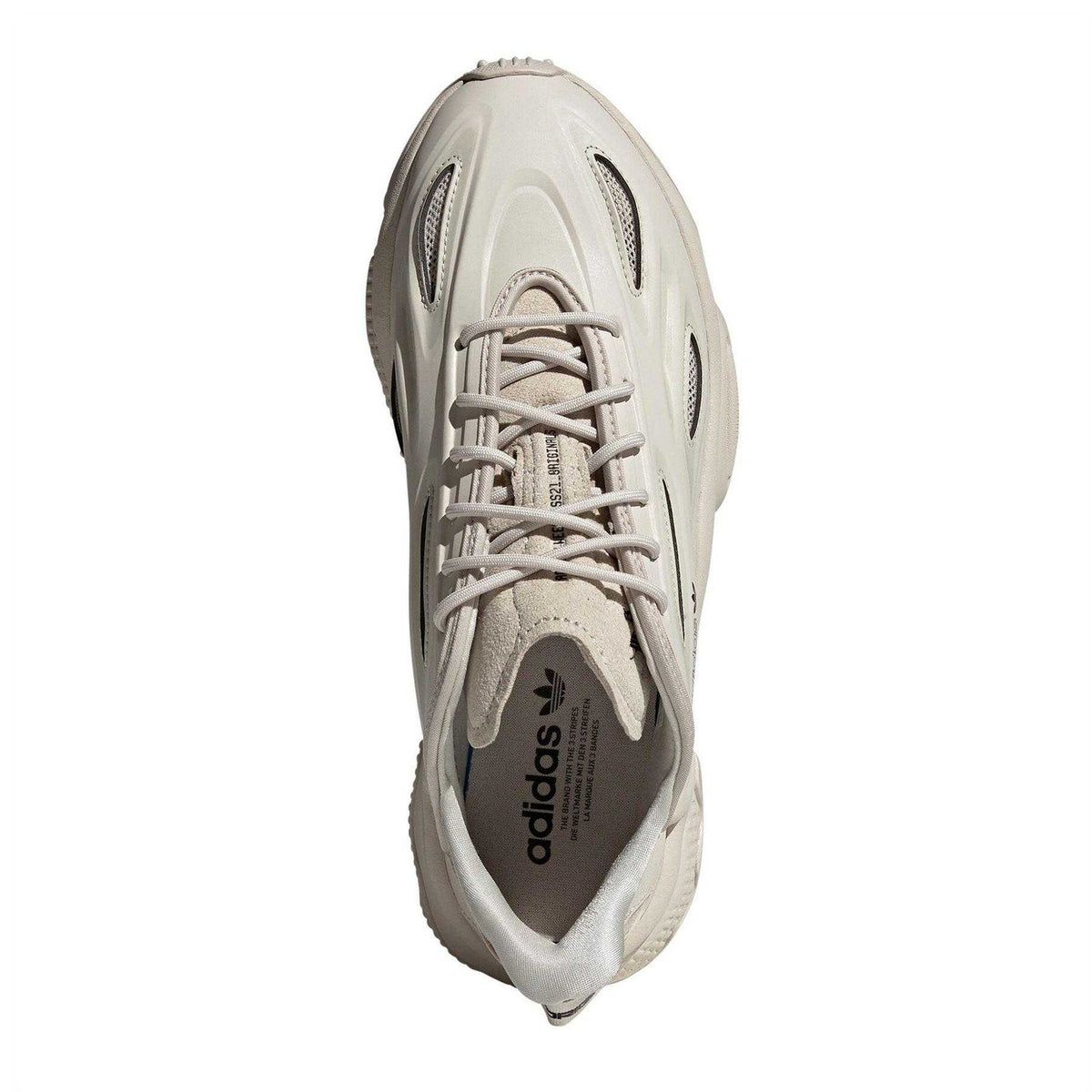 Brown - Pack Shot - Adidas Womens-Ladies Ozweego Trainers