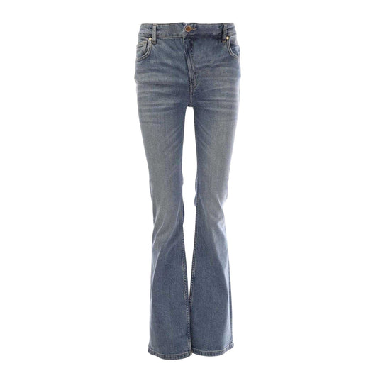 Light Blue - Front - Gant Womens-Ladies Flared Jeans