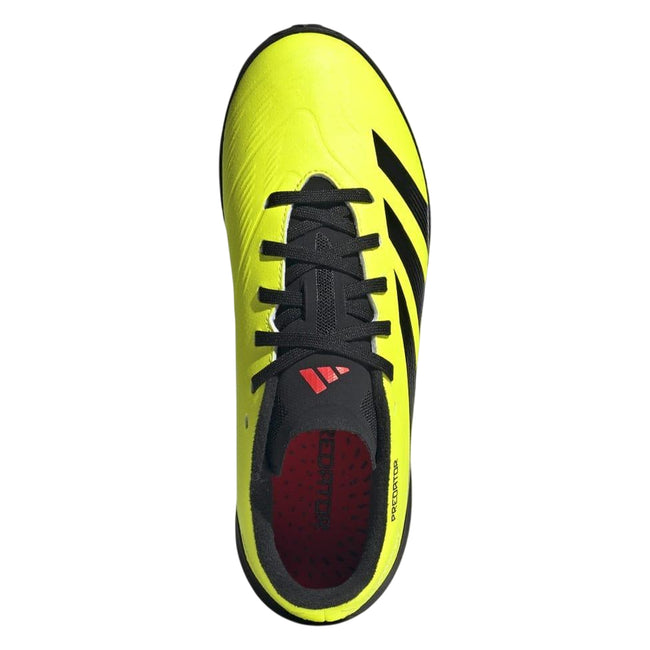 Yellow-Black - Pack Shot - Adidas Childrens-Kids Predator League Turf Football Boots