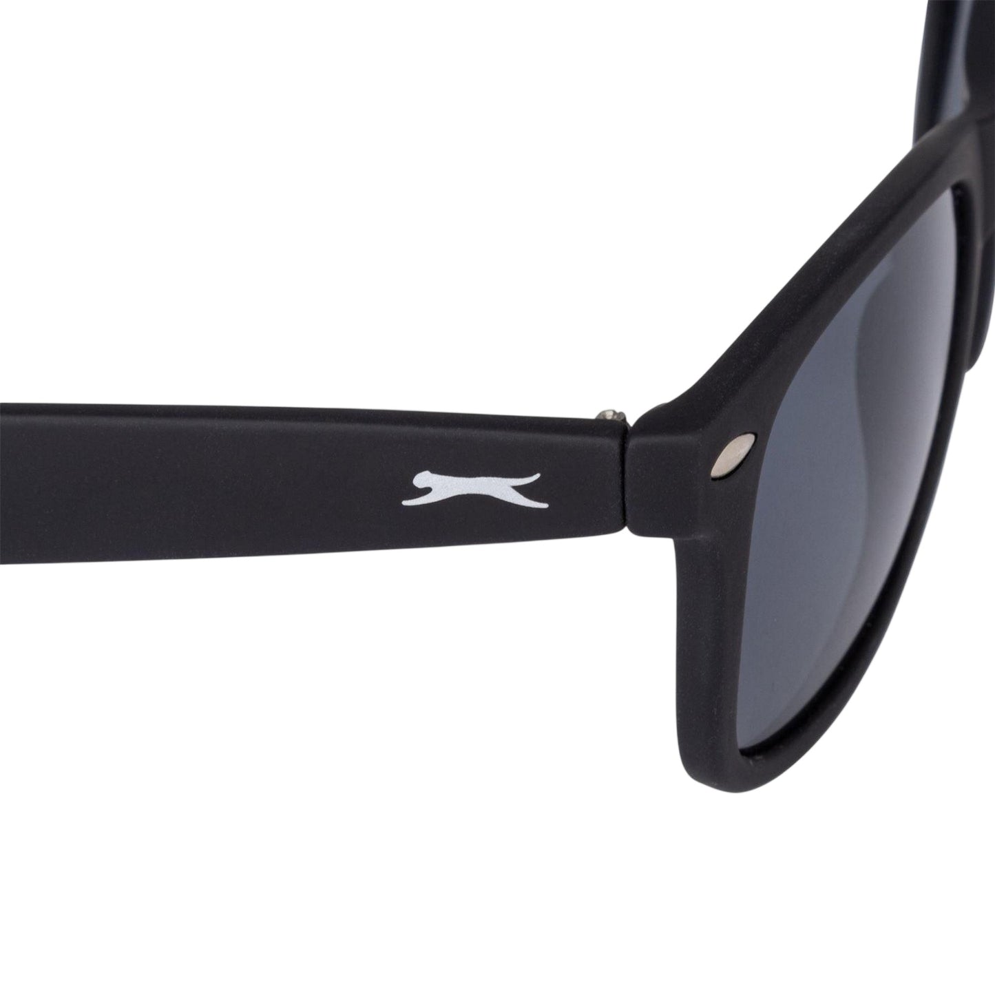Black-Grey - Pack Shot - Slazenger Mens Wayfarer Sunglasses