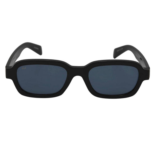 Black Iris - Front - Jack And Jones Mens Ryder Rectangular Sunglasses