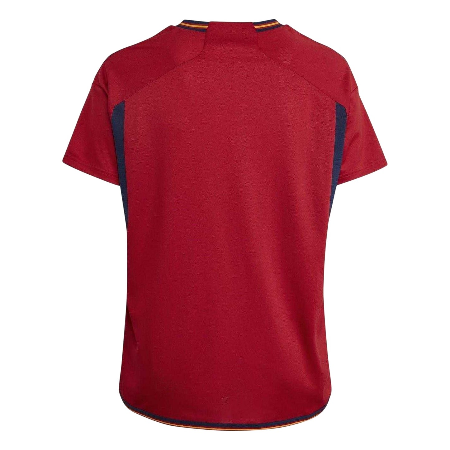 Red - Back - Adidas Womens-Ladies 2022 Spain Home Jersey