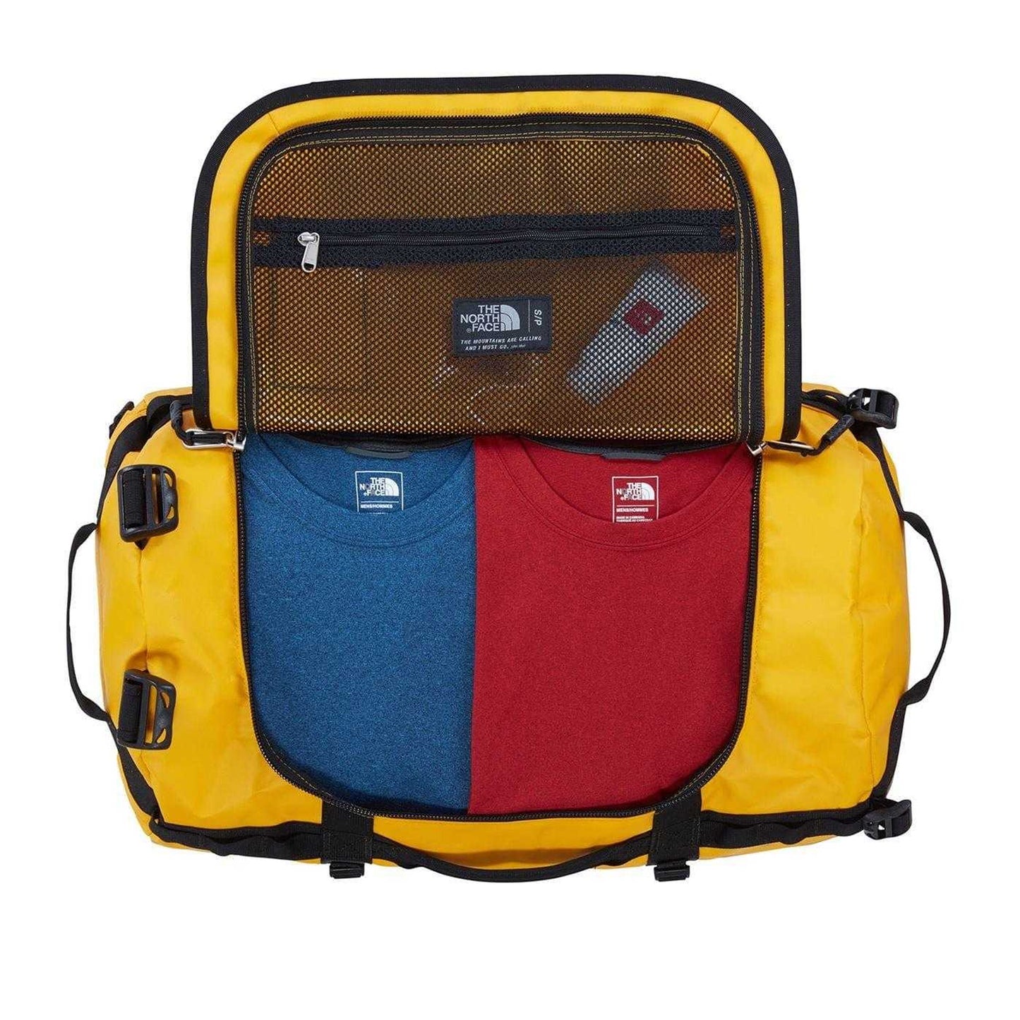 Gold - Side - The North Face Base Camp Travel 50L Duffle Bag