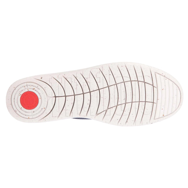 Navy - Lifestyle - FitFlop Womens-Ladies Rally E01 Multi-Knit Trainers