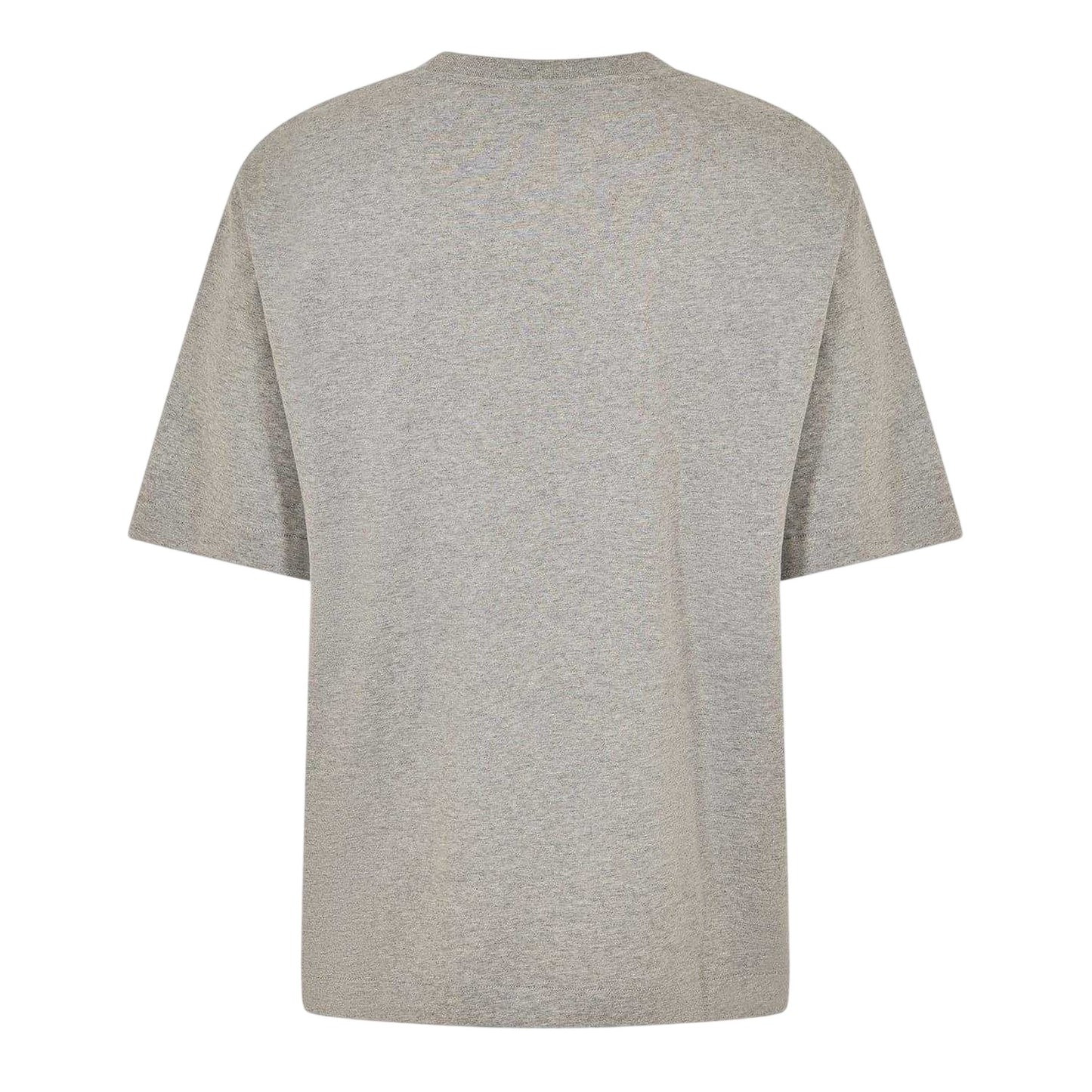 Grey-Black - Back - Off White Unisex Adult Cotton T-Shirt