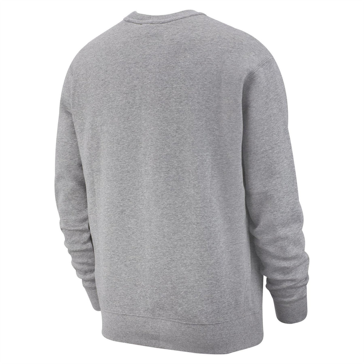 Dark Grey Heather - Close up - Nike Mens Sportswear Club Fleece Sweatshirt