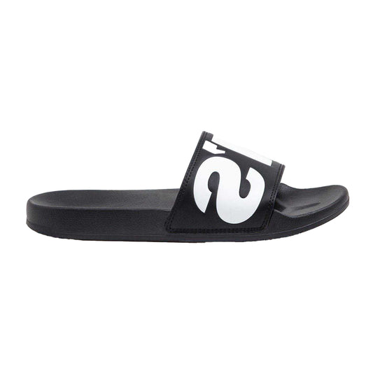 Black - Front - Levis Mens June Sliders