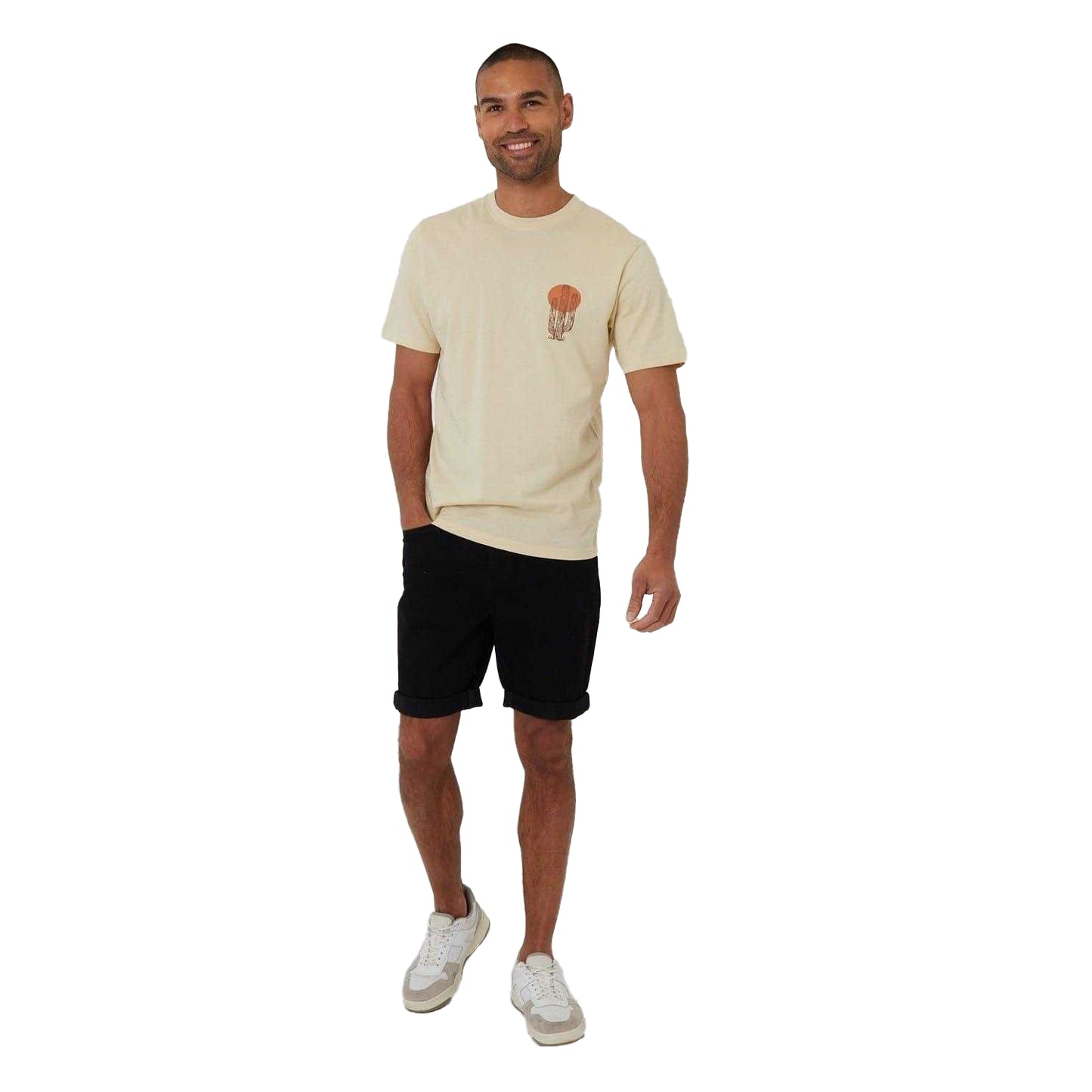 Light Stone - Lifestyle - Threadbare Mens Cactus Regular T-Shirt