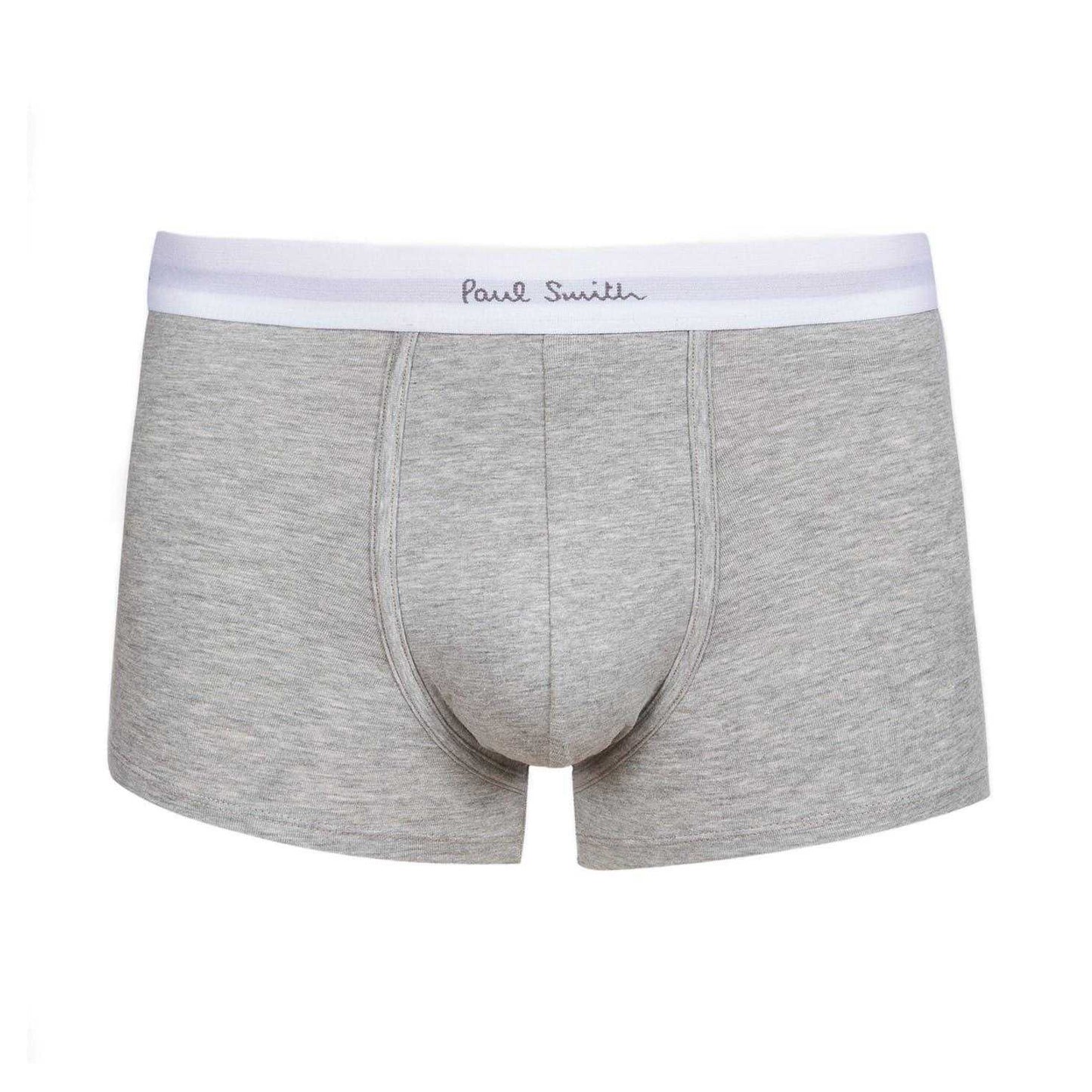Black-White-Grey - Lifestyle - Paul Smith Mens Logo Cotton Boxer Shorts (Pack of 3)