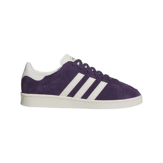 Purple - Front - Adidas Mens Jabbar Lo Suede Cupsole Trainers