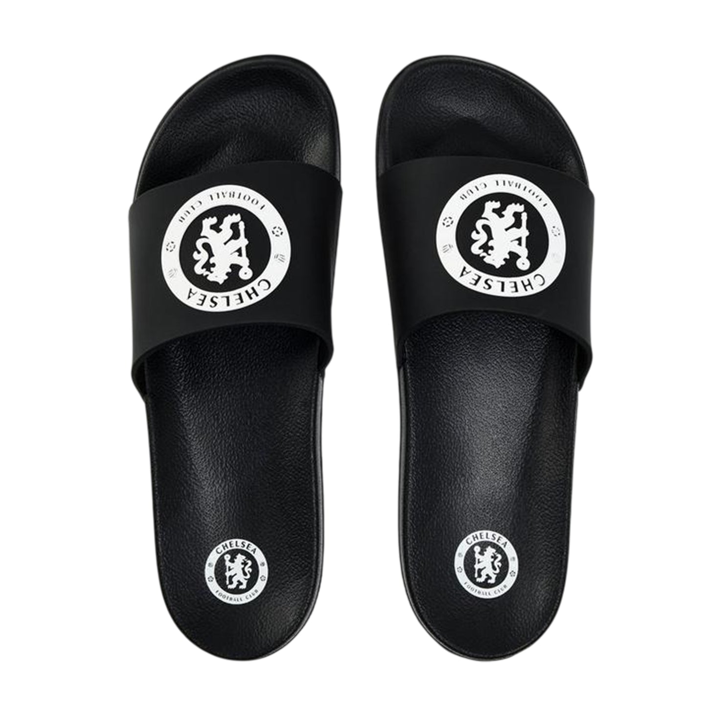 Blue - Side - Hype Unisex Adult Flat Sliders