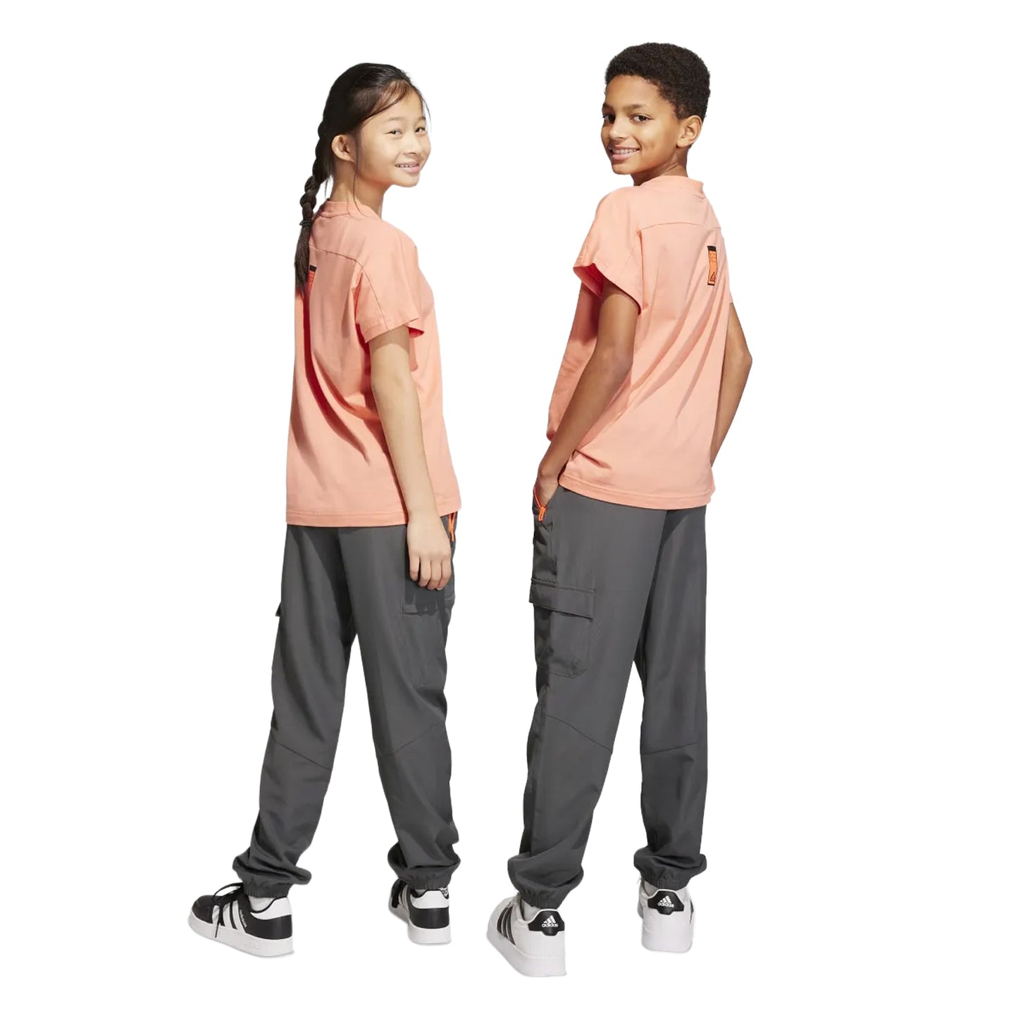 Grey - Lifestyle - Adidas Childrens-Kids City Escape Cargo Pocket Tracksuit Bottoms
