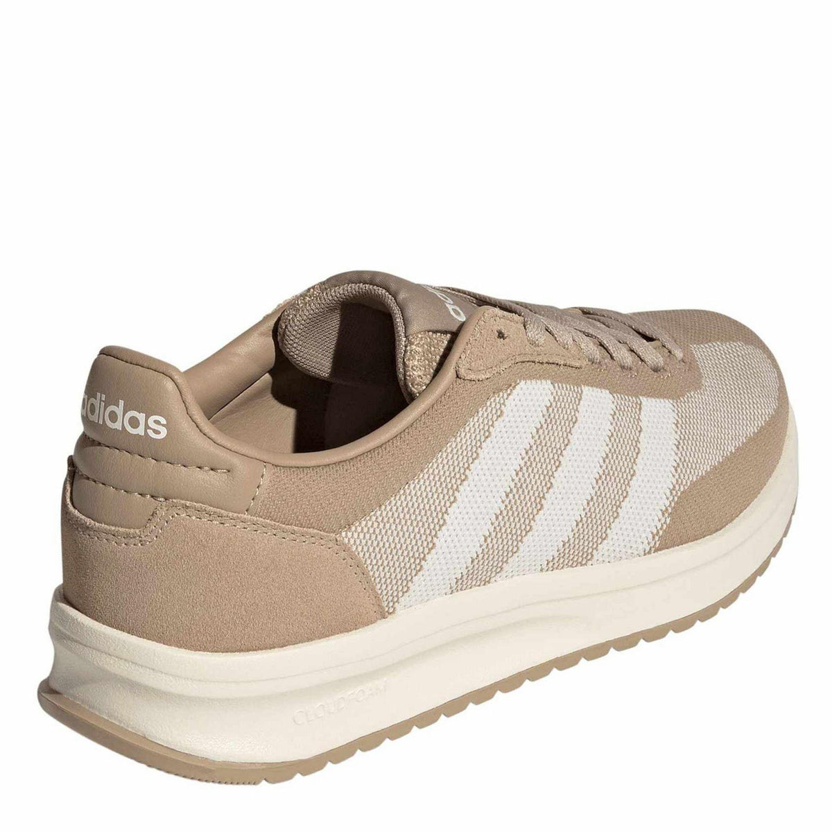 Beige - Close up - Adidas Womens-Ladies Run 70s 2.0 Retro Trainers