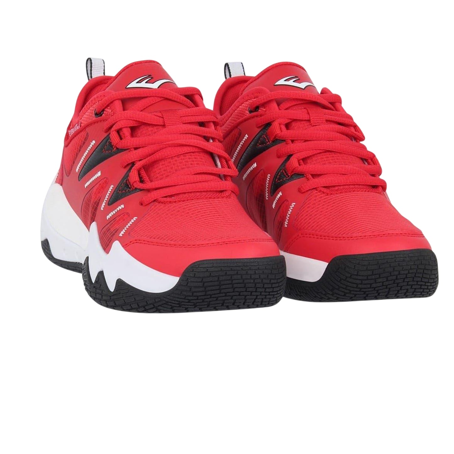 Red - Lifestyle - Everlast Womens-Ladies Mesh Basketball Trainers