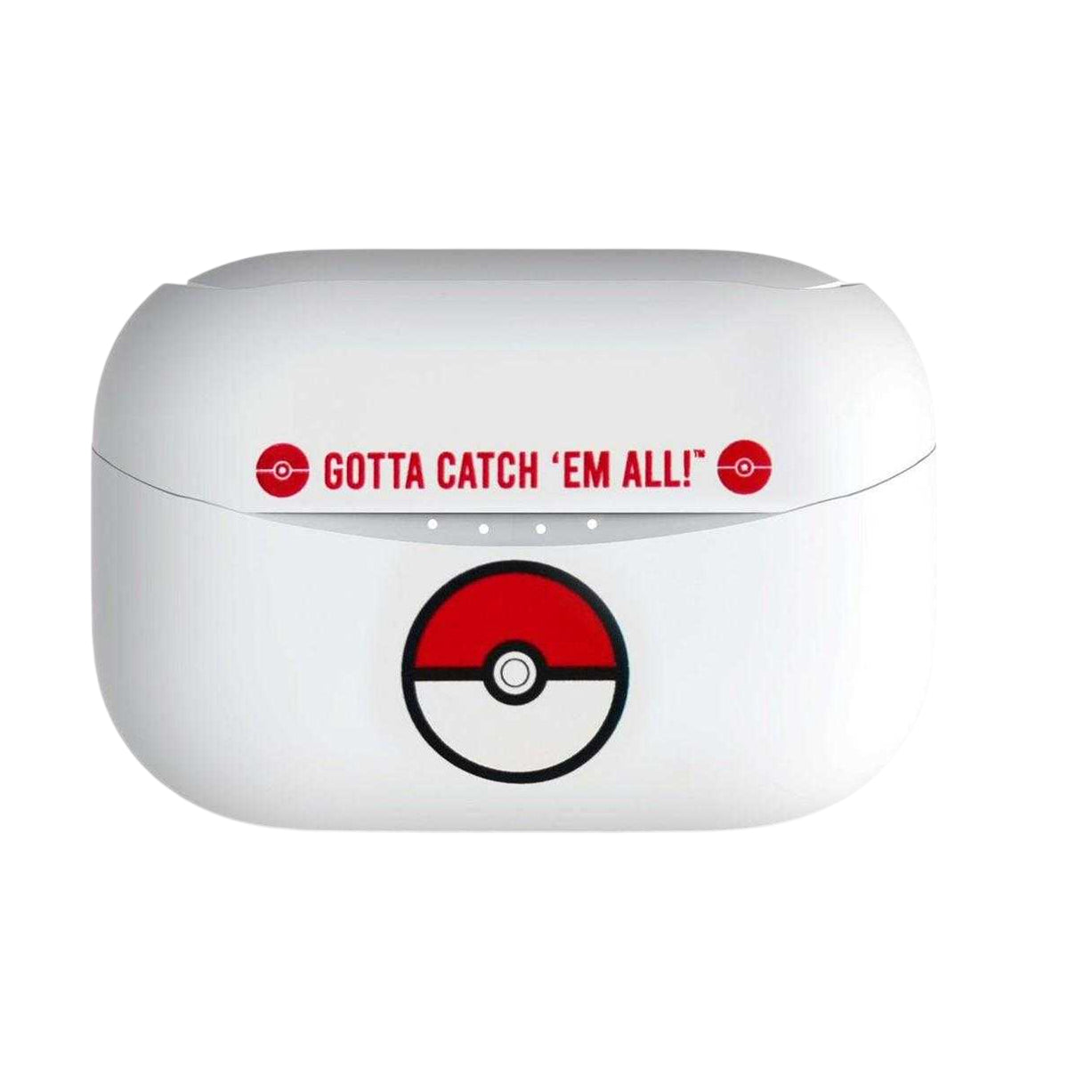 White-Red - Side - Pokemon Gotta Catch ´Em All! Pokeball Wireless Earbuds