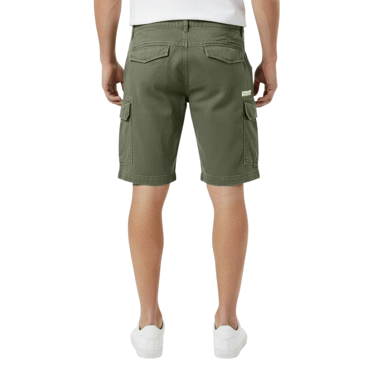Khaki Green - Lifestyle - Jack Wills Mens Cargo Shorts