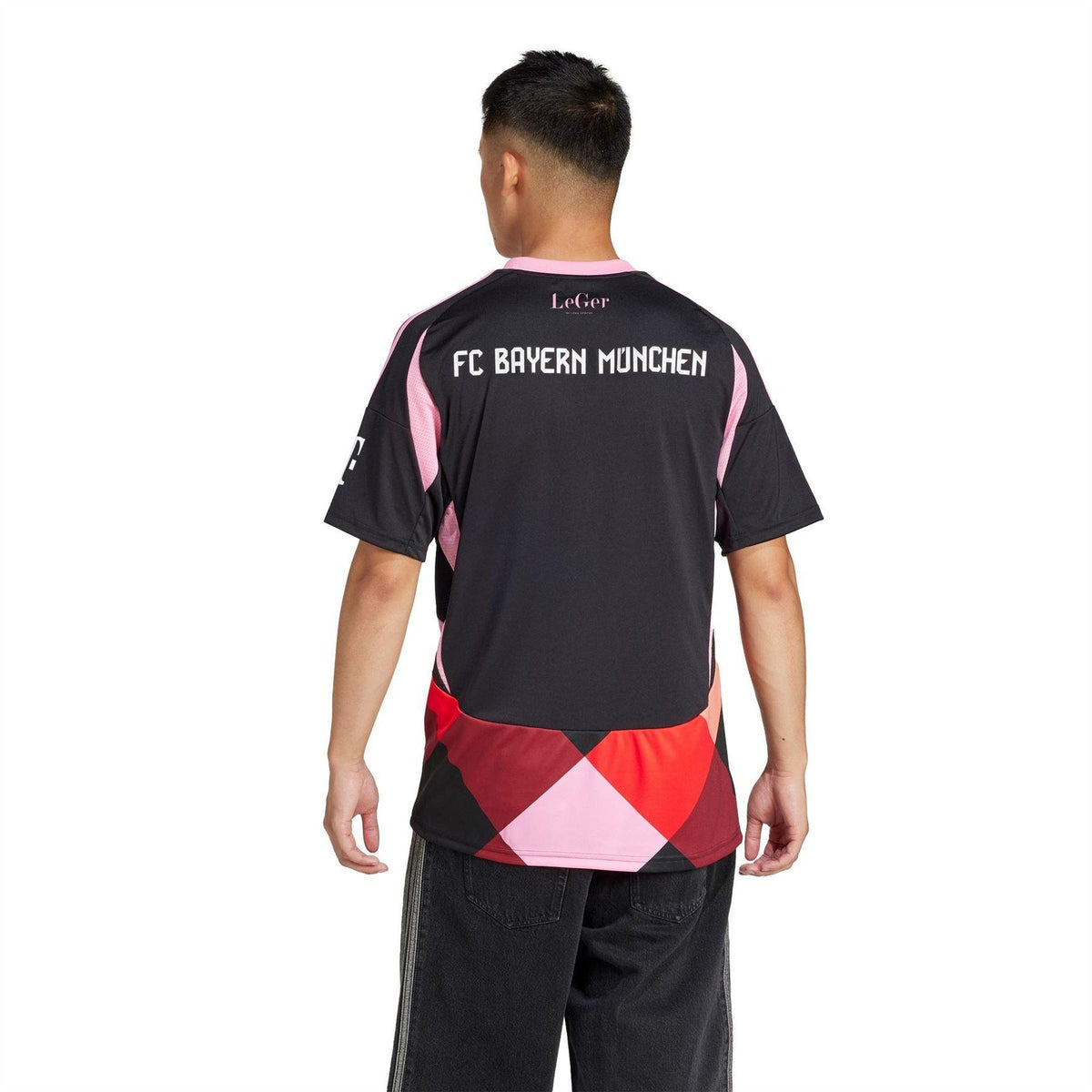 Black - Pack Shot - Adidas Mens FC Bayern Munich Jersey
