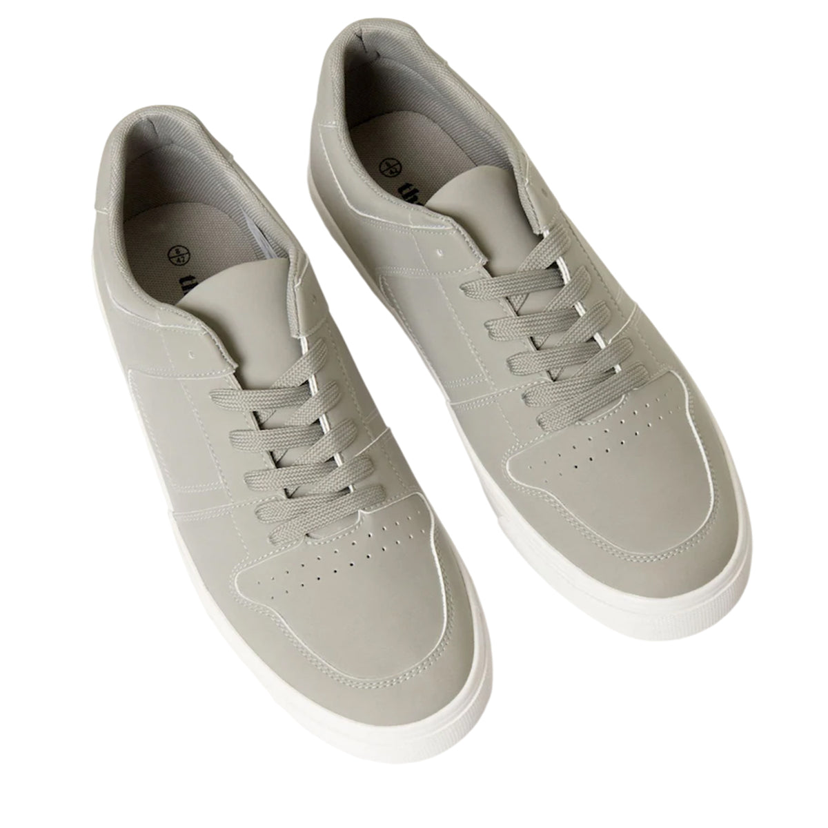 Stone - Side - Threadbare Mens Trainers