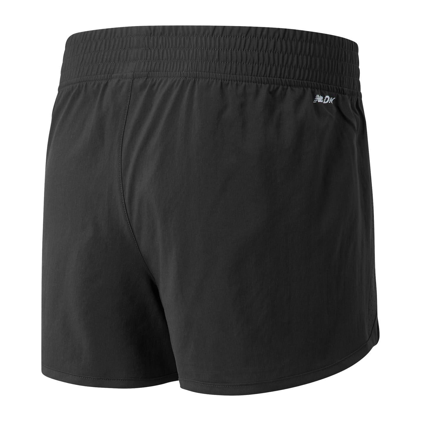 Black - Back - New Balance Womens-Ladies Classic Core Running Shorts